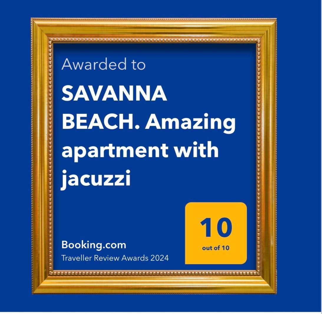 Savanna Beach. Amazing Apartment With Jacuzzi توريمولينوس المظهر الخارجي الصورة